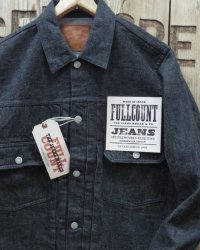 FULLCOUNT -2102BK Type2 Black Denim Jacket- 