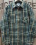 画像3: PHERROW'S "25W-750WS-C" FLANNEL WORK SHIRT  (3)