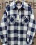 画像1: SUGAR CANE -TWILL CHECK WORK SHIRT-  (1)