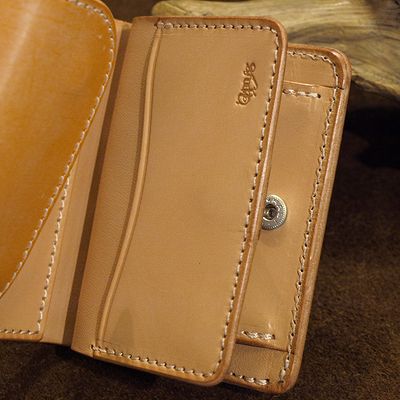 画像4: Opus "MINI WALLET" UK BRIDLE Leather 