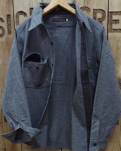 画像4: FULLCOUNT 4059-1 "Gunclub Check Wool Cotton CPO Shirt" 