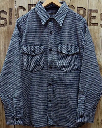 画像1: FULLCOUNT 4059-1 "Gunclub Check Wool Cotton CPO Shirt" 