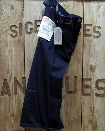 画像1: Pherrow's "22S-100WP" Denim Trousers 