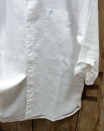 画像4: Pherrow's "22S-P7BD1" 3/4 Sleeves BD Linen Shirt 