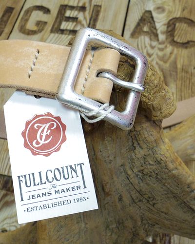画像2: FULLCOUNT 6211 -Wild Leather Garrison Belt- 