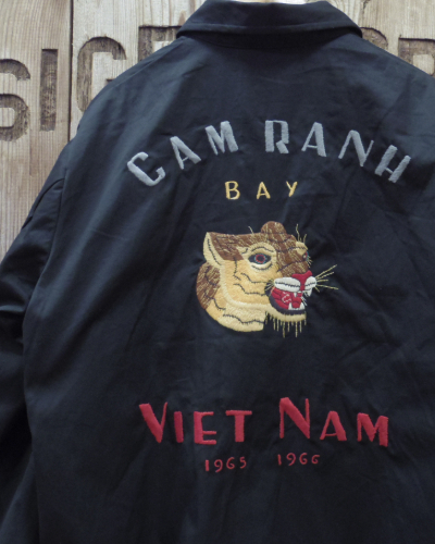 TAILOR TOYO -Mid 1960s Style Cotton Rayon Vietnam Jacket 