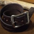 画像1: BARNS Leather Belt "LE-4168"