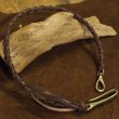 画像1: Opus "Wallet Rope" braid 4 leather 