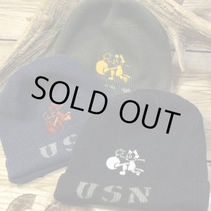 画像: TOYS McCOY -USN KNIT CAP "FELIX THE CAT"- 