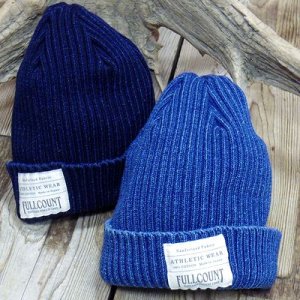 画像: FULLCOUNT -INDIGO RIB WATCH CAP- 