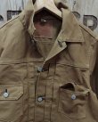 画像3: SUGAR CANE -13oz. BROWN DUCK JACKET 1953 MODEL- 