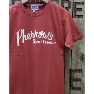 画像: Pherrow's "PT1" BRAND LOGO TEE 