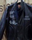 画像1: TOYS McCOY -LEATHER DECK HOOK JACKET "FIRE ENGINE"- 