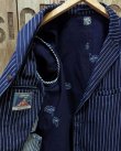 画像4: SUGAR CANE / FICTION ROMANCE -9oz. WABASH STRIPE JACKET- 