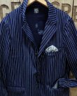 画像3: SUGAR CANE / FICTION ROMANCE -9oz. WABASH STRIPE JACKET- 