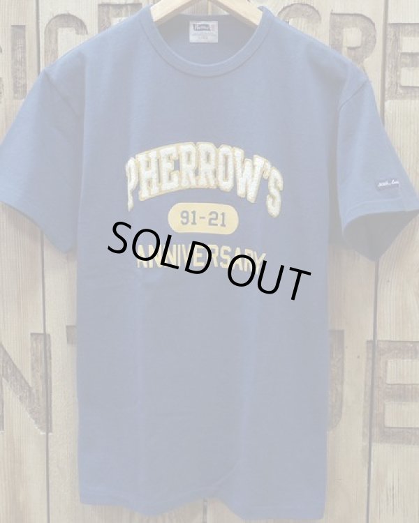 画像4: Pherrow's "21S-PTP1-30th" Embroidered Tee 
