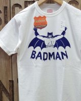 画像: CUSHMAN -RECYCLE COTTON TEE "BADMAN"- 