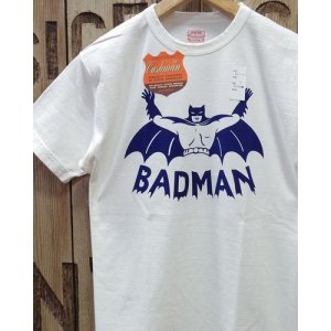 画像: CUSHMAN -RECYCLE COTTON TEE "BADMAN"- 