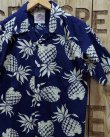 画像1: Duke Kahanamoku -"DUKE'S PINEAPPLE"　Cotton Hawaiian Shirt 
