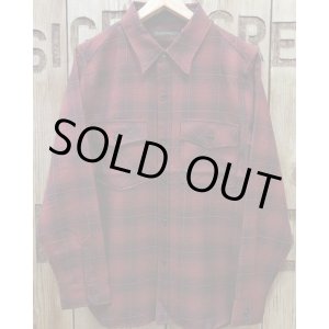 画像: FULLCOUNT 4059-2 "Ombre Check Wool CPO Shirt" 