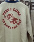 画像3: TOYS McCOY -BIG WAFFLE CREW NECK SHIRT "MIGHTY MOUSE"- 