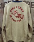 画像2: TOYS McCOY -BIG WAFFLE CREW NECK SHIRT "MIGHTY MOUSE"- 