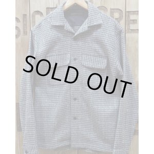 画像: FULLCOUNT 4061 -Gunclub Check Tweed Open Collar Shirt- 