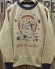 画像4: TOYS McCOY -MILITARY SWEAT SHIRT "MIGHTY MOUSE"- 