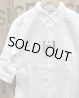 画像: Pherrow's "22S-P7BD1" 3/4 Sleeves BD Linen Shirt 