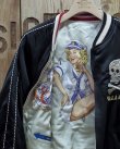 画像1: TOYS McCOY -SOUVENIR "SUKA" JACKET MARILYN MONROE "DD-796 USS BENHAM"- 