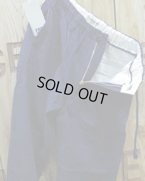画像4: FOB FACTORY F0508 -DENIM TRACK PANTS- 