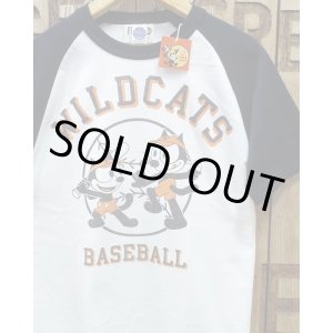 画像: TOYS McCOY -FELIX THE CAT RAGLAN TEE "WILDCAT INKY & WNIKY"- 