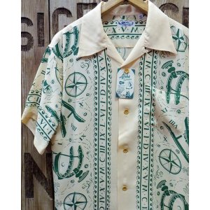 画像: SUN SURF -RAYON HAWAIIAN SHIRT "NAVIGATION OF THE SEA"- 