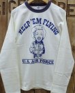 画像2: TOYS McCOY -LONG SLEEVE TEE / THE BLONDE "KEEP 'EM FLYING"- 