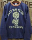 画像4: TOYS McCOY -LONG SLEEVE TEE / THE BLONDE "KEEP 'EM FLYING"- 