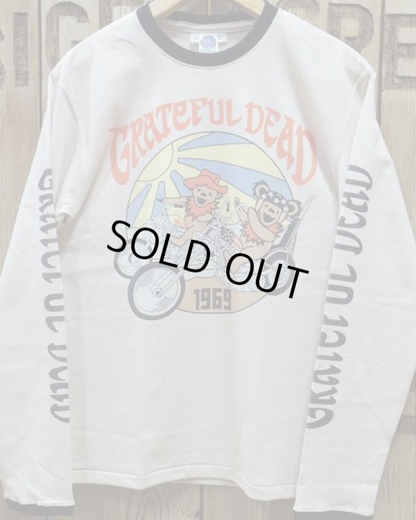 画像2: TOYS McCOY -LONG SLEEVE TEE / GRATEFUL DEAD "BEAR & CHOPPER"- 