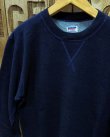 画像3: DUBBLE WORKS -Indigo Front V Gusset Sweat Shirt- 