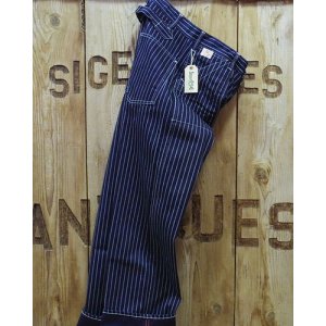 画像: SUGAR CANE -9oz. WABASH STRIPE ENGINEER PANTS- 