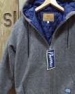 画像1: Pherrow's "22W-PQCP1" Color Nepped Blanket Zip up Hoodie 