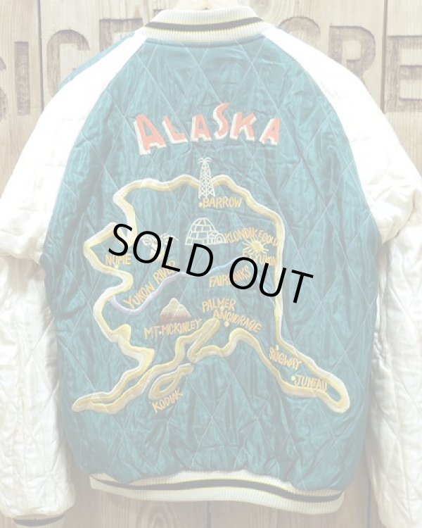 画像5: TAILOR TOYO -VELVETEEN SOUVENIR JACKET "POLAR BEAR" × "ALASKA MAP"- 