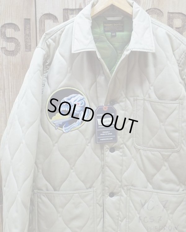 画像1: Pherrow's "22W-PVC-7J" Military Quilted Jacket 