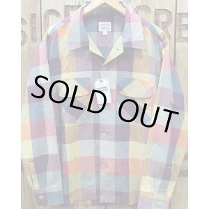 画像: Pherrow's "23S-POS1" Plaid Open Collar Shirts 