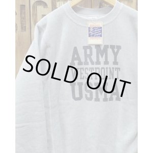 画像: Buzz Rickson's -HORIZONTAL KNITTING SWEAT SHIRT "ARMY WESTPOINT USMA"- 