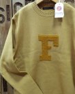 画像1: FULLCOUNT 3010 -Lettered Cotton Sweater- 