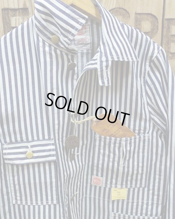画像3: Sugar Cane -HEAD LIGHT×FICTION ROMANCE "NOS INDIGO STRIPE WORK COAT"- 