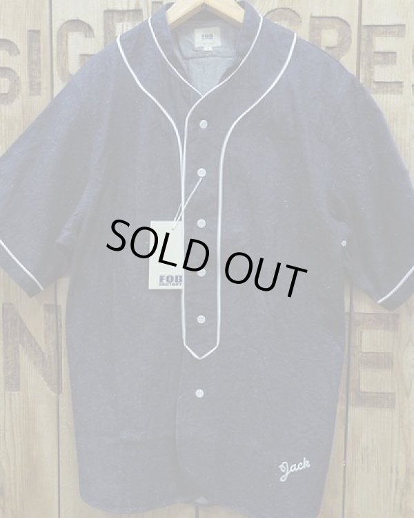 画像2: FOB FACTORY -DENIM BASEBALL SHIRT- 