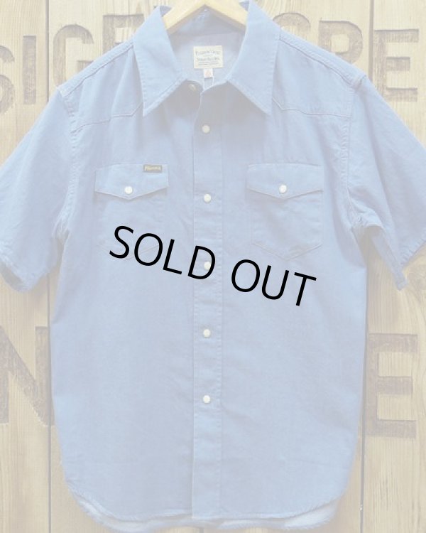 画像2: Pherrow's "23S-823CSS" S/S Denim Western Shirt 