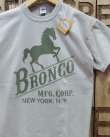 画像1: TOYS McCOY -MILITARY TEE SHIRT "BRONCO MFG. CORP."- 