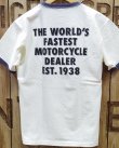 画像4: TOYS McCOY -MOTORCYCLE TEE "JOHNSON MOTORS NO.1"- 