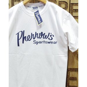 画像: Pherrow's "22S-PT1" BRAND LOGO T-SHIRT 